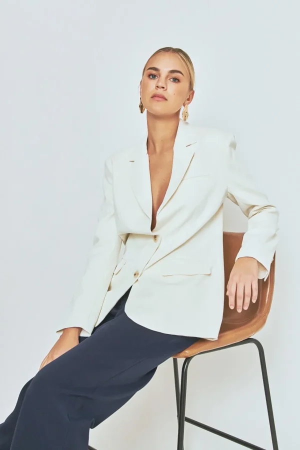 ENDLESS ROSE Blazers | Tops*- Buttery Two Button Blazer