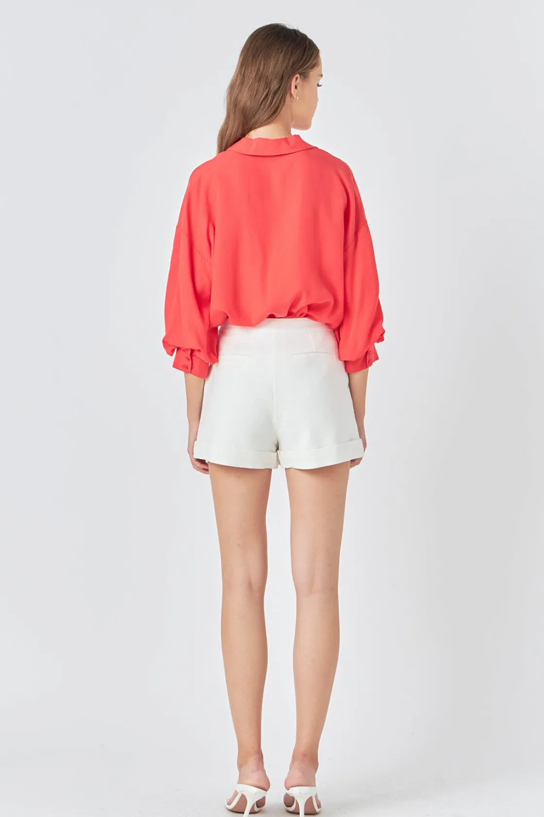 endless_rose__buttonup_co_12.webp ENDLESS ROSE Shirts & Blouses | Tops*- Button-Up Collared Shirt