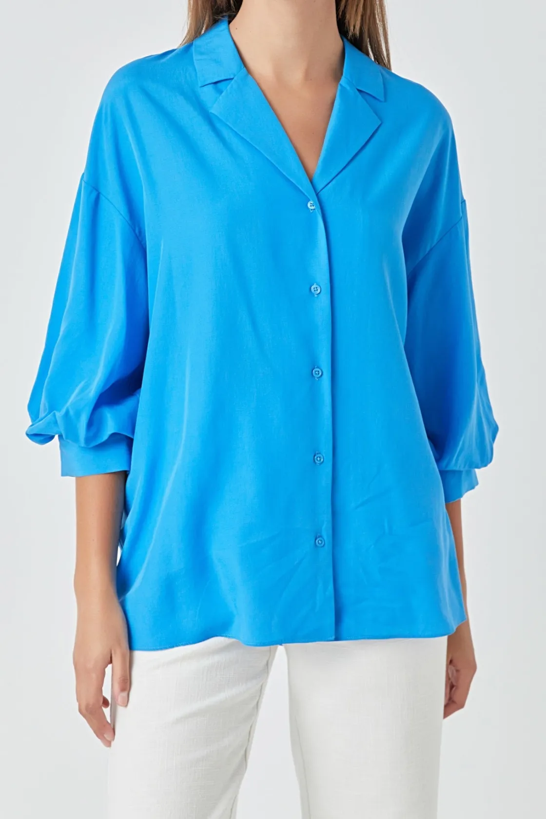 endless_rose__buttonup_co_5.webp ENDLESS ROSE Shirts & Blouses | Tops*- Button-Up Collared Shirt