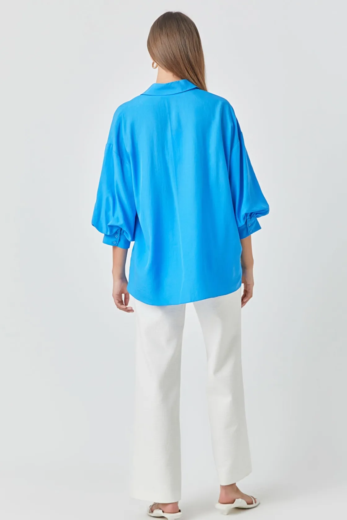 endless_rose__buttonup_co_7.webp ENDLESS ROSE Shirts & Blouses | Tops*- Button-Up Collared Shirt