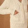 ENDLESS ROSE Sweaters & Knits | Matching Sets*- Cable Knit Cardigan IVORY