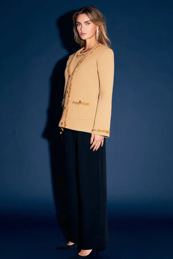 ENDLESS ROSE Sweaters & Knits | Tops*- Chain Trim Cardigan