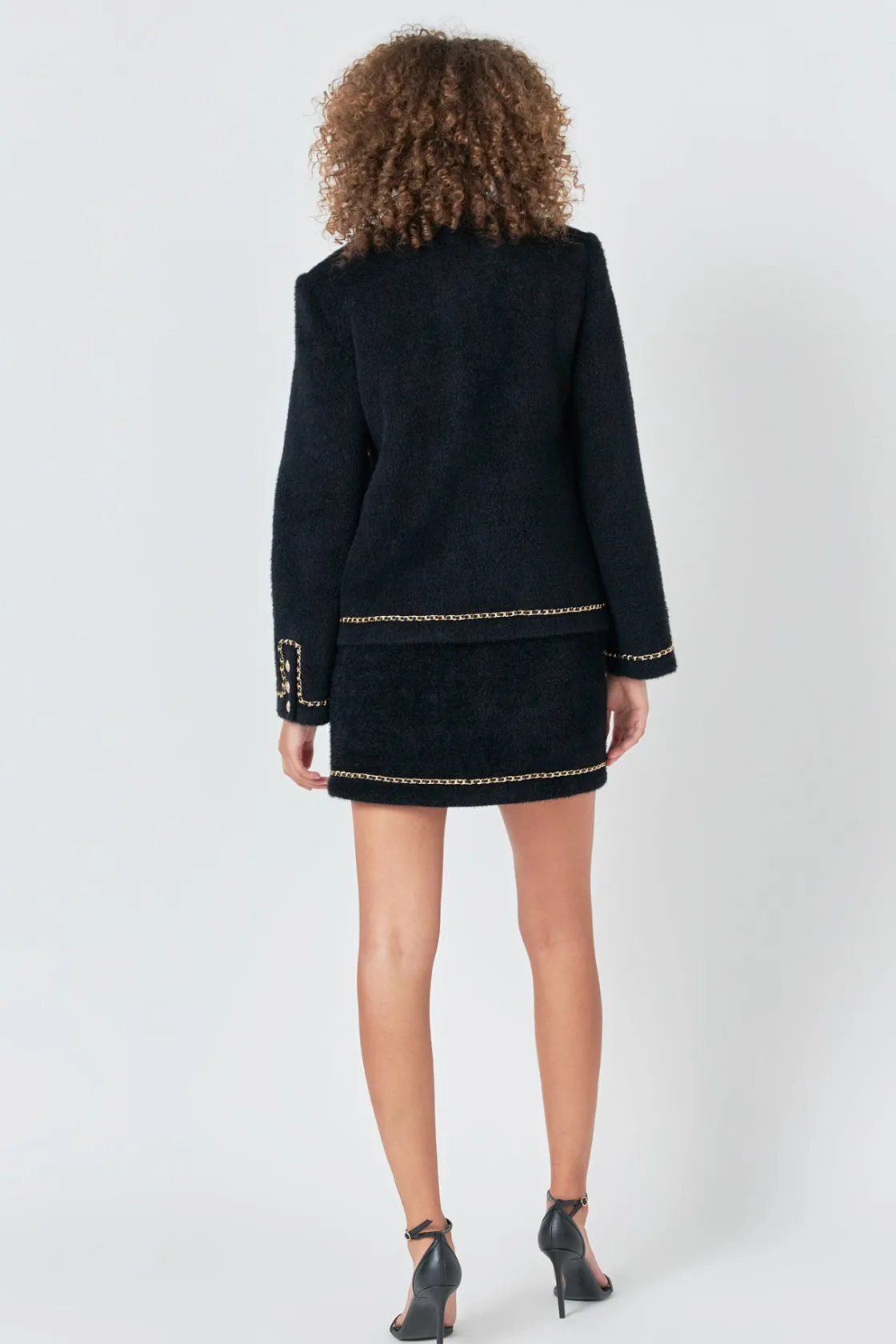 endless_rose__chain_trimm_7.webp ENDLESS ROSE Jackets & Coats | Tops*- Chain Trimmed Jacket
