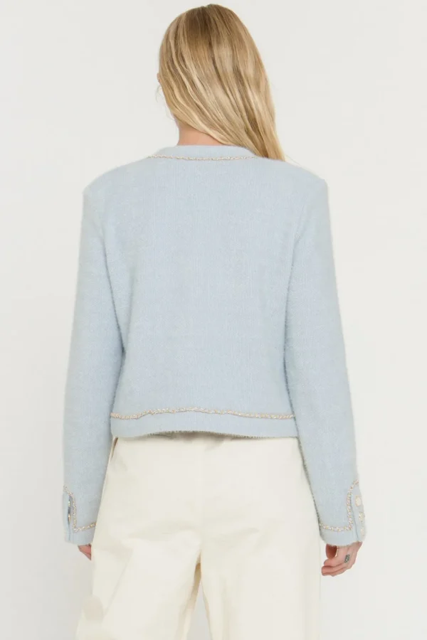 ENDLESS ROSE Jackets & Coats | Tops*- Chain-Trimmed Jacket