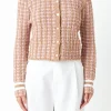 ENDLESS ROSE Sweaters & Knits | Tops*- Check Sweater Cardigan CAMEL/PINK