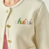 ENDLESS ROSE Sweaters & Knits | Tops*- Cheri Beaded Cardigan IVORY
