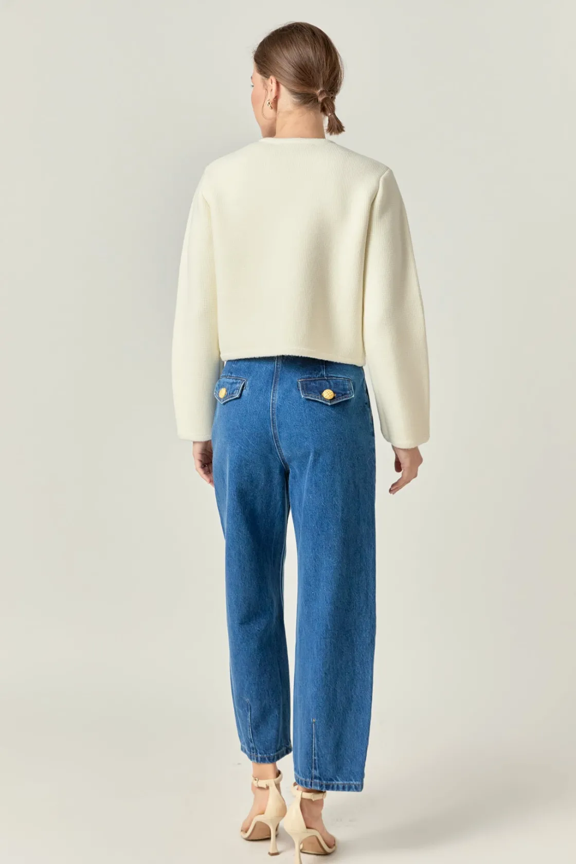 endless_rose__cheri_beade_2.webp ENDLESS ROSE Sweaters & Knits | Tops*- Cheri Beaded Cardigan IVORY
