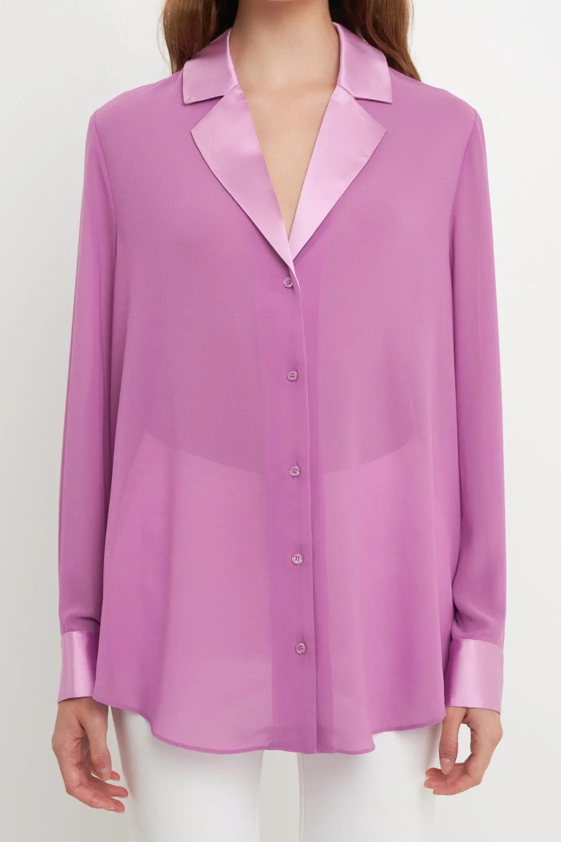 endless_rose__chiffon_shi_5.webp ENDLESS ROSE Tops*- Chiffon Shirt