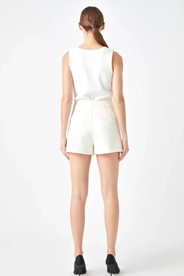 ENDLESS ROSE Matching Sets | Shorts & Skorts*- Chrishell High Waisted Shorts
