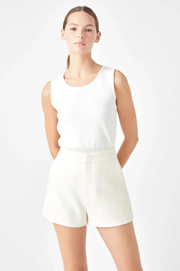 ENDLESS ROSE Matching Sets | Shorts & Skorts*- Chrishell High Waisted Shorts