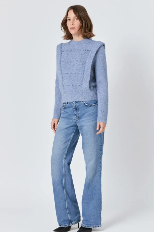 ENDLESS ROSE Sweaters & Knits | Tops*- Chunky Wool Knit Detailed Sweater