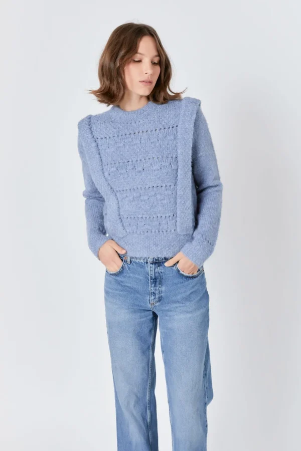 ENDLESS ROSE Sweaters & Knits | Tops*- Chunky Wool Knit Detailed Sweater