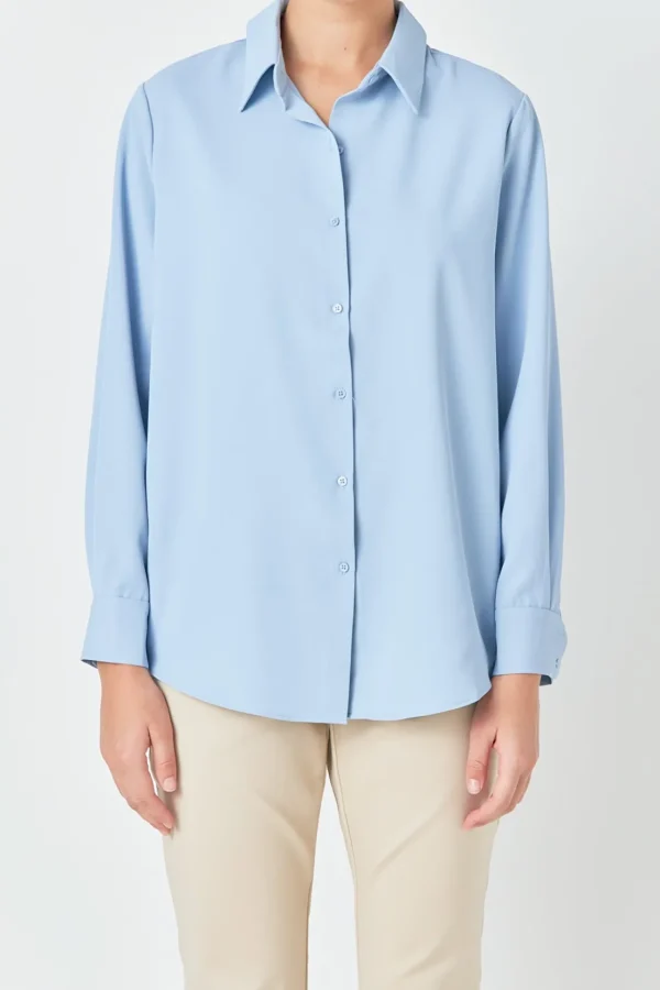 ENDLESS ROSE Shirts & Blouses | Tops*- Classic Dress Shirt
