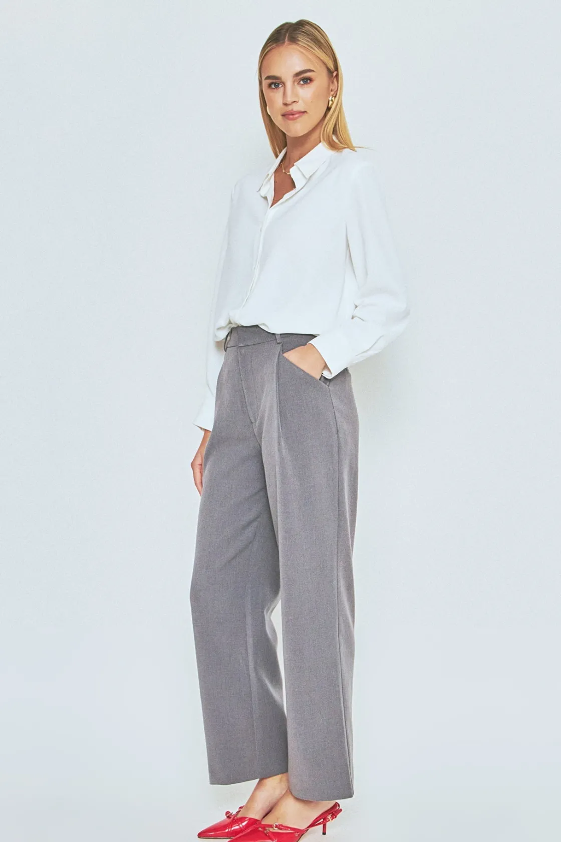 endless_rose__classic_dre_5.webp ENDLESS ROSE Shirts & Blouses | Tops*- Classic Dress Shirt