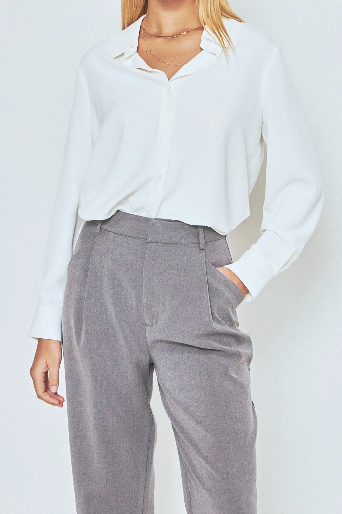endless_rose__classic_dre_6.webp ENDLESS ROSE Shirts & Blouses | Tops*- Classic Dress Shirt