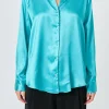 ENDLESS ROSE Shirts & Blouses | Tops*- Classic Satin Over Shirt
