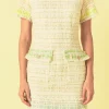 ENDLESS ROSE Tweed Dresses | Tops*- Color Block Tweed Mini Dress MULTI