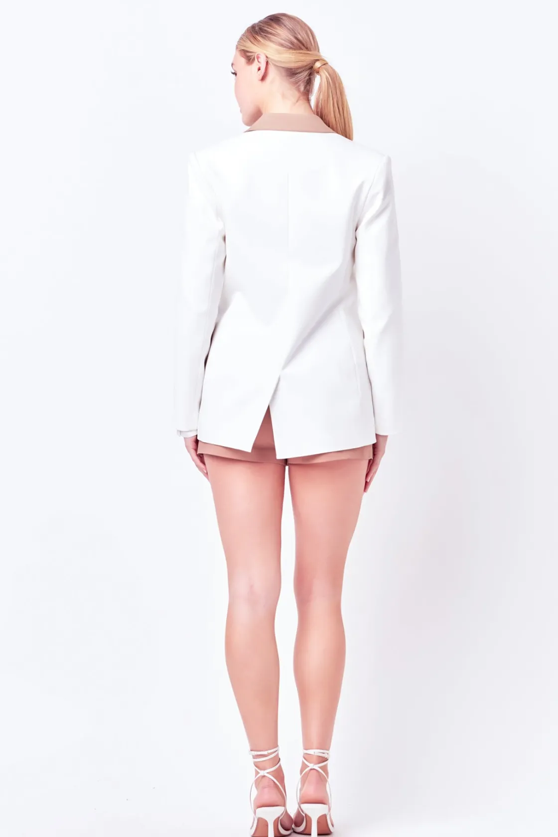 endless_rose__color_block_5.webp ENDLESS ROSE Blazers | Tops*- Color Block Blazer