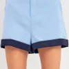 ENDLESS ROSE Shorts & Skorts | Tops*- Colorblock Shorts BLUEMULTI