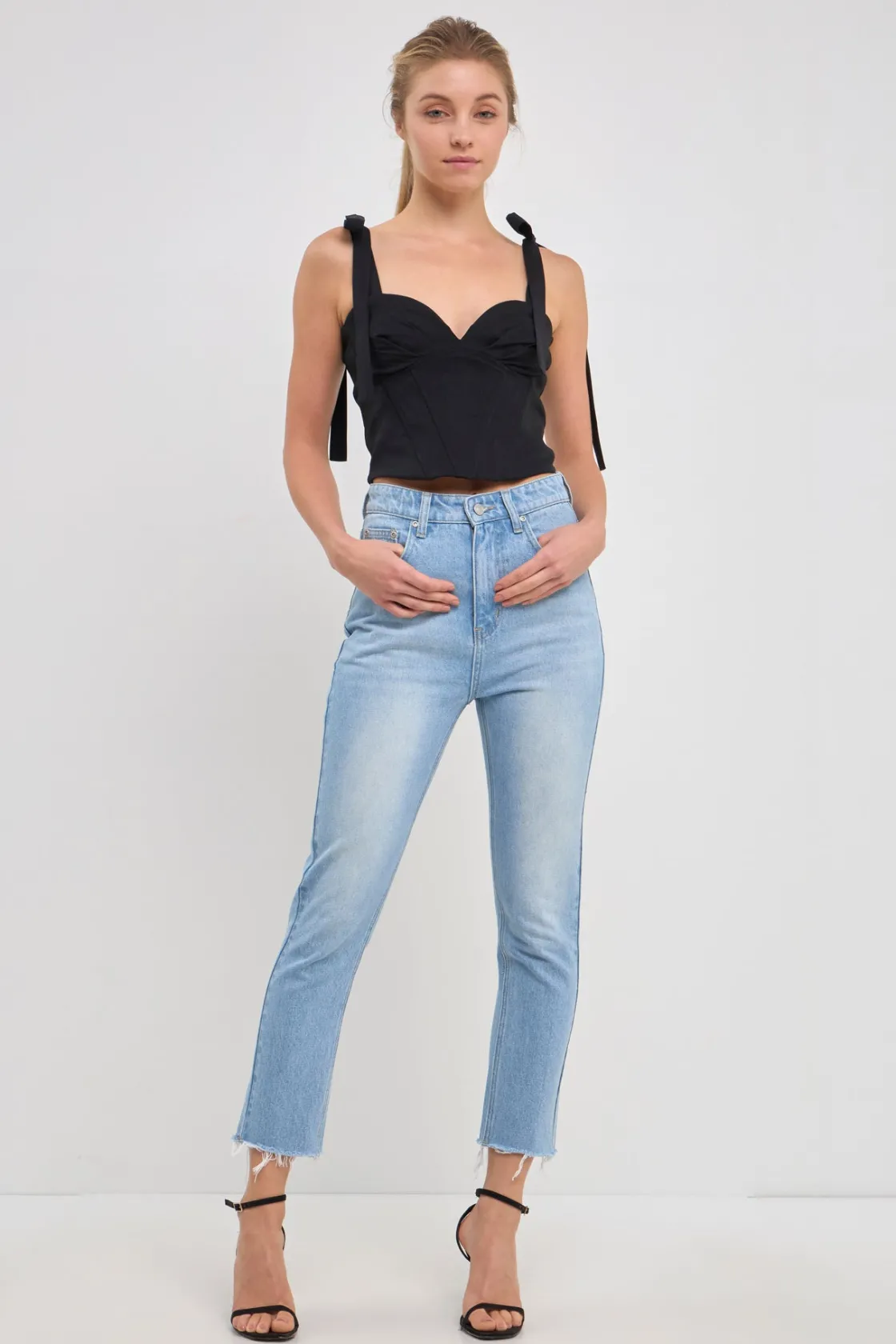 endless_rose__combo_busti_4.webp ENDLESS ROSE Tops*- Combo Bustier Top