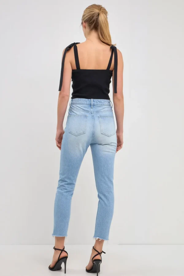 ENDLESS ROSE Tops*- Combo Bustier Top