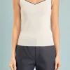 ENDLESS ROSE Sweaters & Knits | Tops*- Contrast Binding Sweetheart Knit Top