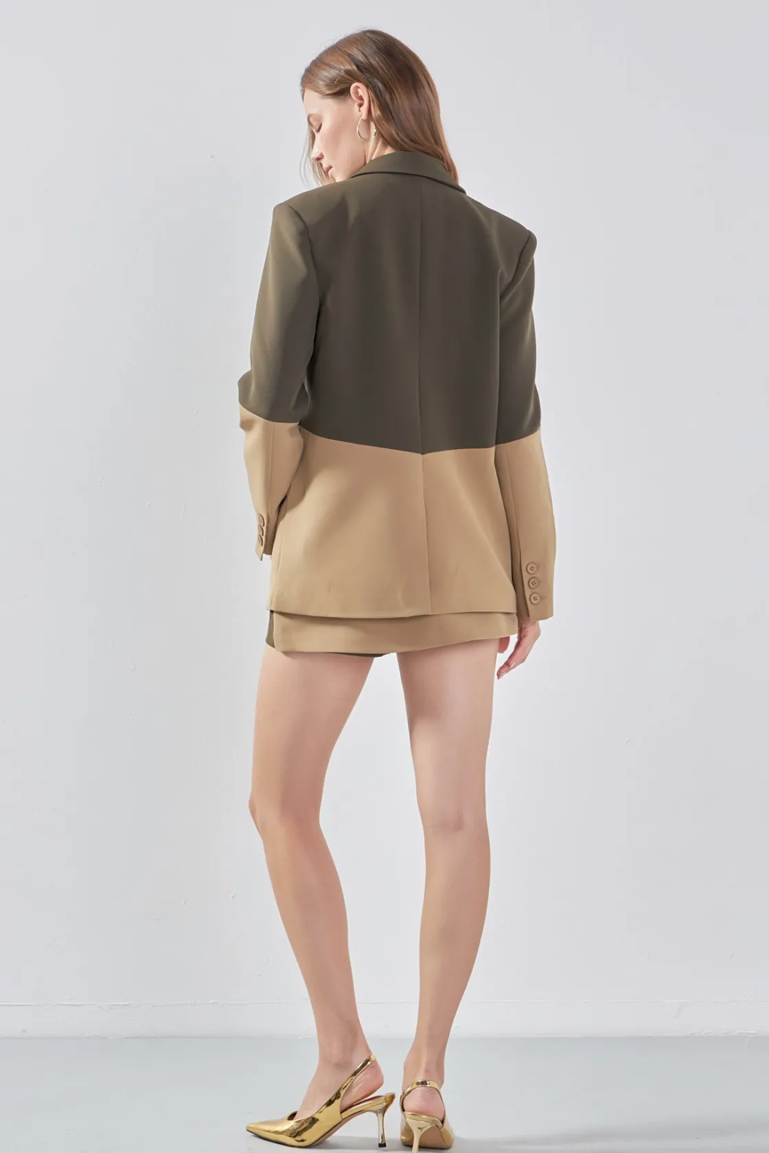 endless_rose__contrast_co_2-1.webp ENDLESS ROSE Matching Sets | Blazers*- Contrast Color Blazer