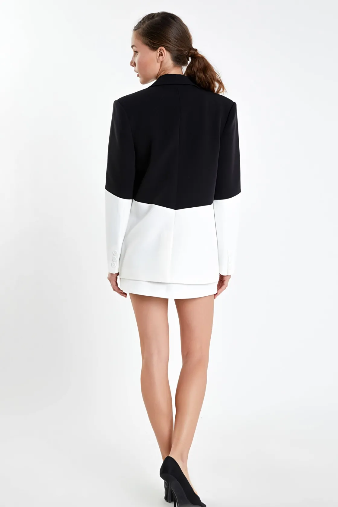endless_rose__contrast_co_7.webp ENDLESS ROSE Matching Sets | Blazers*- Contrast Color Blazer