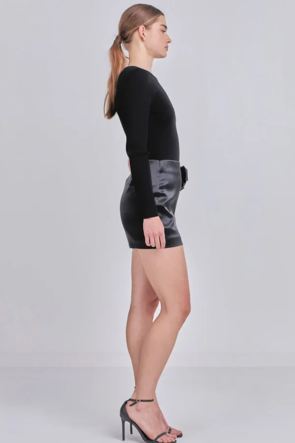ENDLESS ROSE Skirts | Tops*- Corsage Trim Mini Skirt