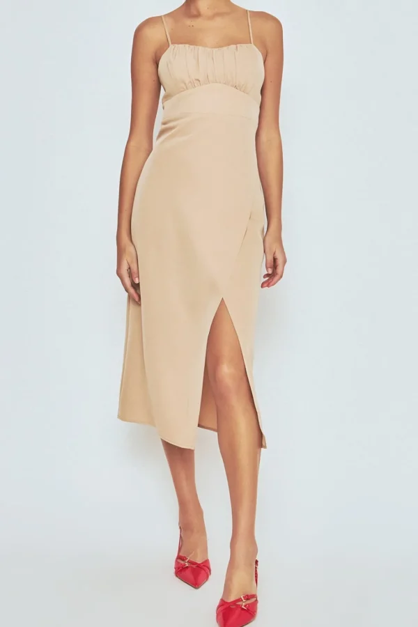 ENDLESS ROSE Tops*- Corset Bust Maxi Dress