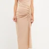 ENDLESS ROSE Strapless | Tops*- Cowl Neck Maxi Dress