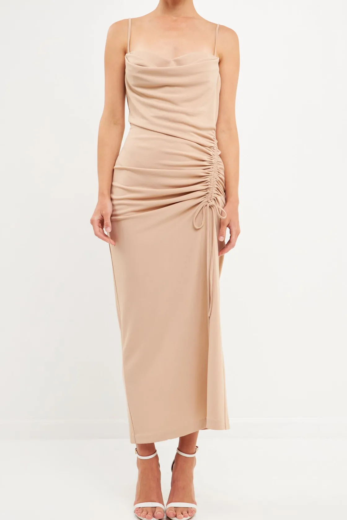 endless_rose__cowl_neck_m_0.webp ENDLESS ROSE Strapless | Tops*- Cowl Neck Maxi Dress