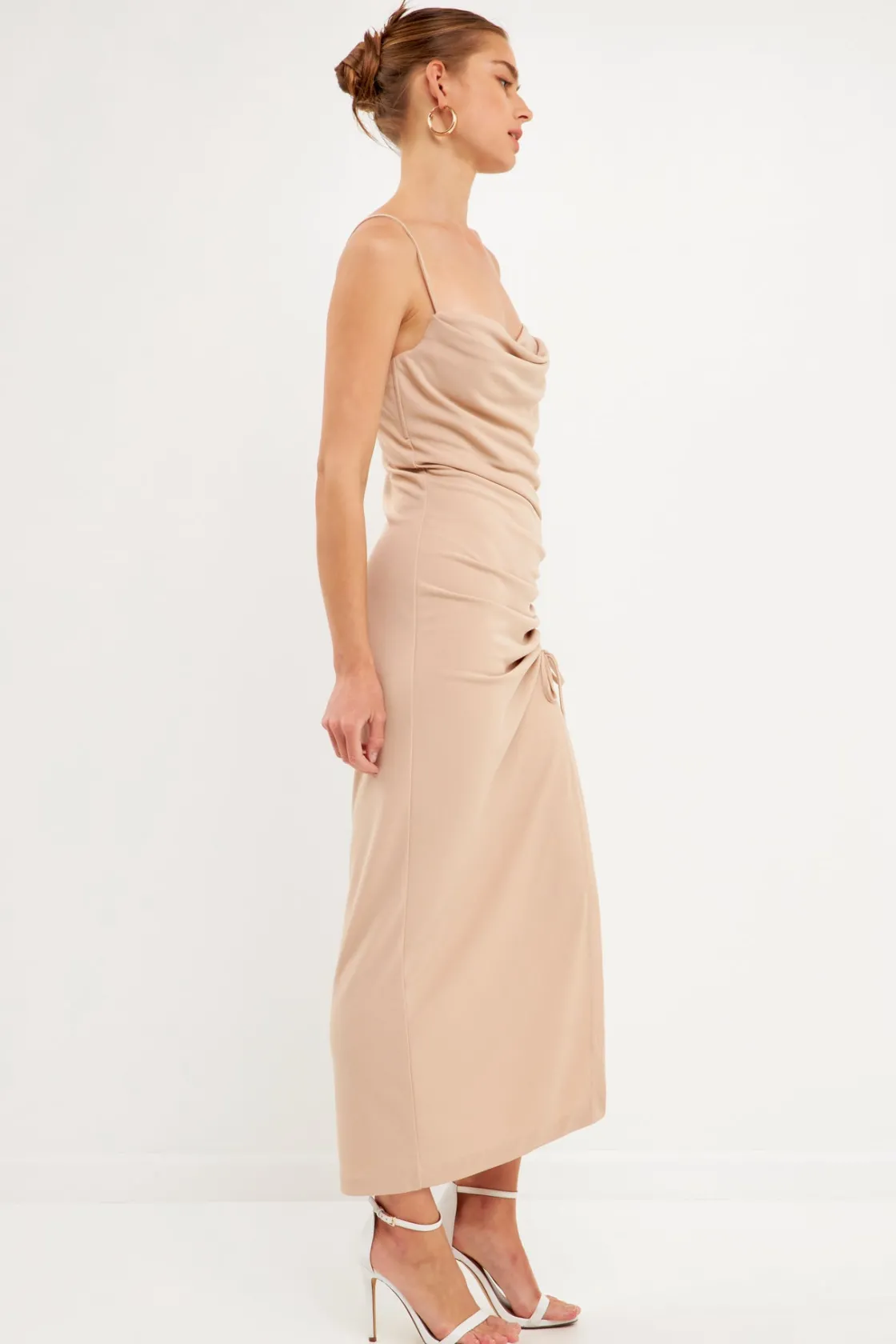 endless_rose__cowl_neck_m_1.webp ENDLESS ROSE Strapless | Tops*- Cowl Neck Maxi Dress