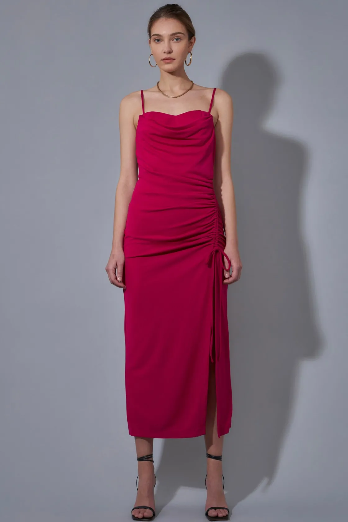 endless_rose__cowl_neck_m_4.webp ENDLESS ROSE Strapless | Tops*- Cowl Neck Maxi Dress