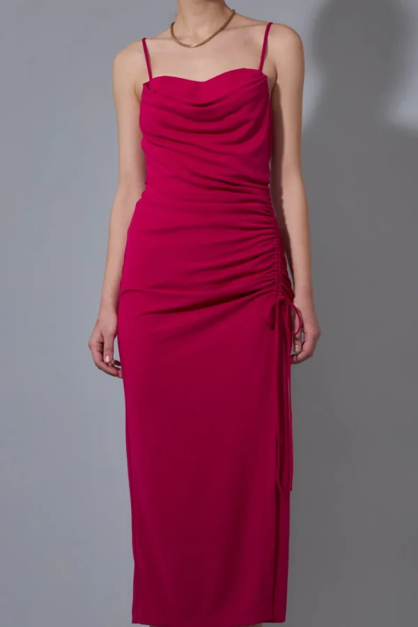 ENDLESS ROSE Strapless | Tops*- Cowl Neck Maxi Dress