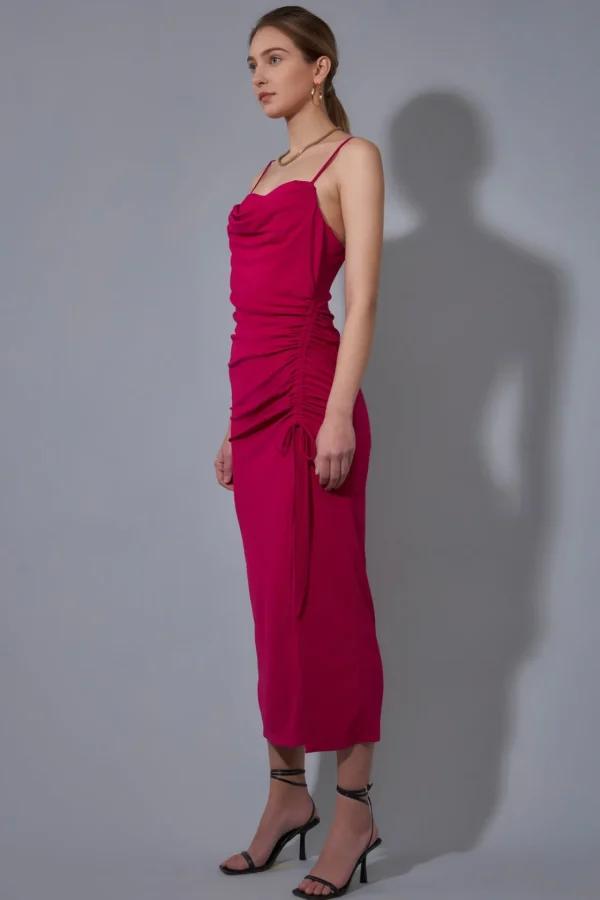ENDLESS ROSE Strapless | Tops*- Cowl Neck Maxi Dress