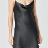 ENDLESS ROSE Little Black Dress | Tops*- Criss Cross Slip Dress BLACK