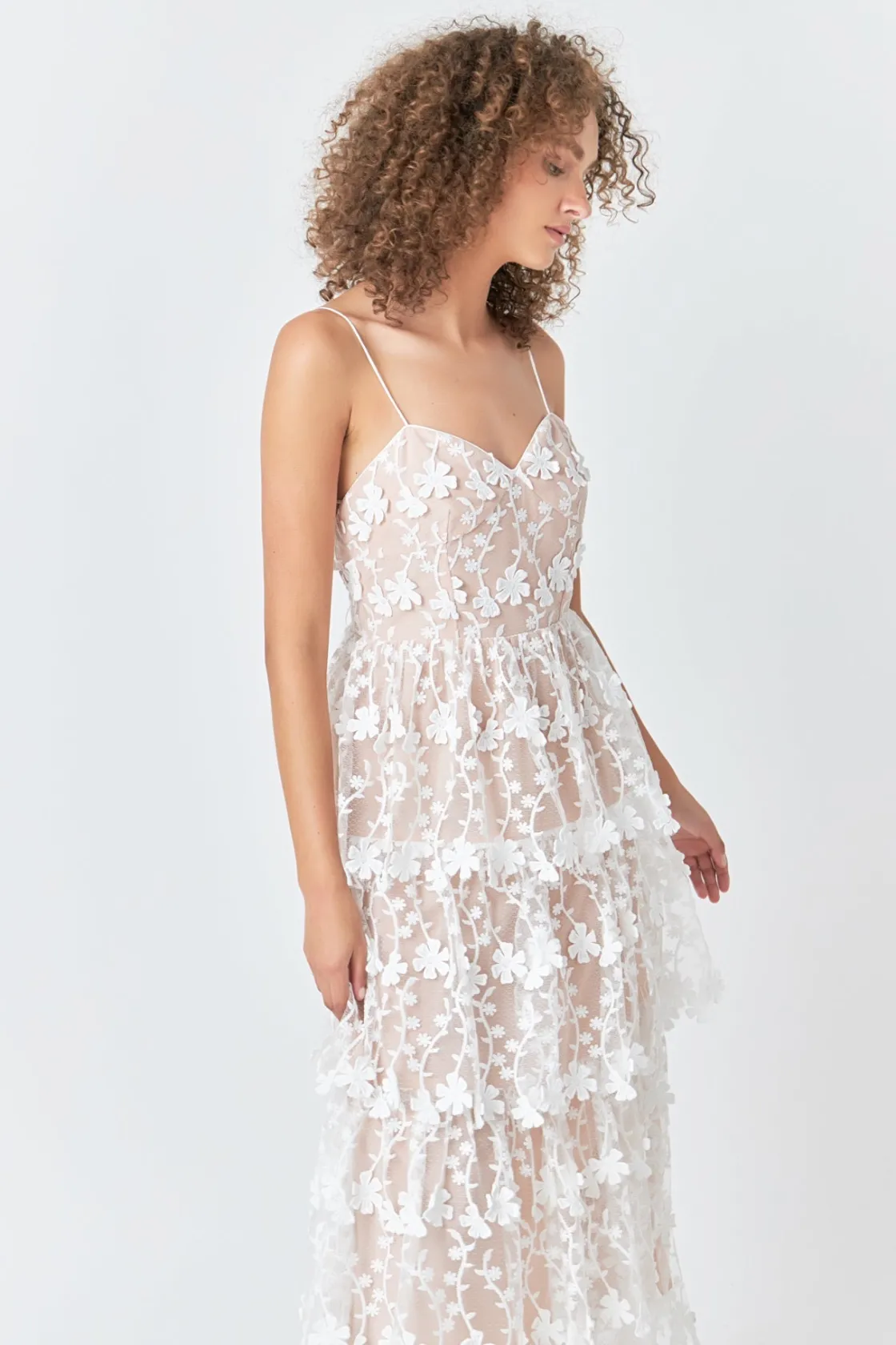 endless_rose__crochet_lay_23.webp ENDLESS ROSE Floral Dresses | Tops*- Crochet Layered Midi Dress