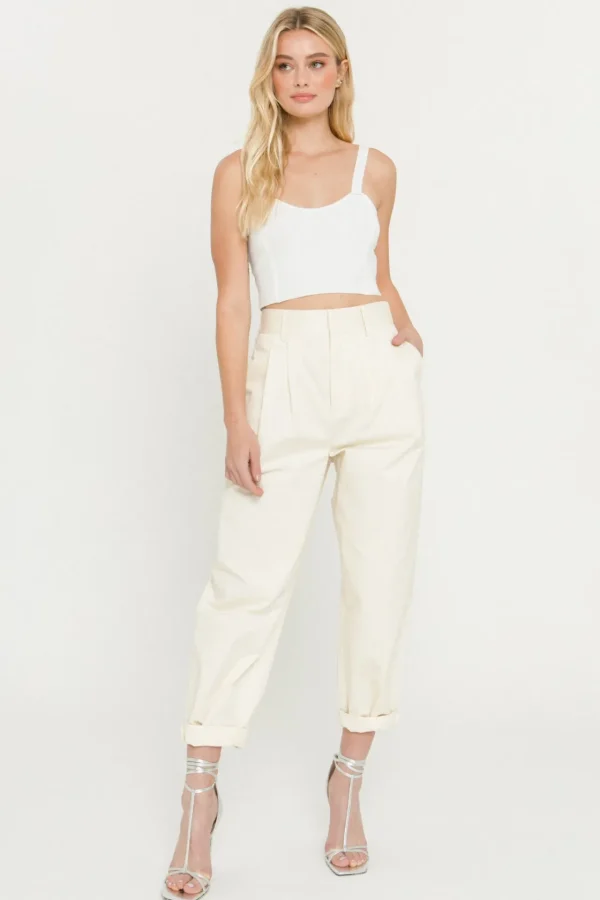 ENDLESS ROSE Sweaters & Knits | Tops*- Cropped Knit Tank Top