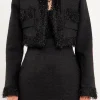ENDLESS ROSE Matching Sets | Jackets & Coats*- Cropped Tweed Jacket