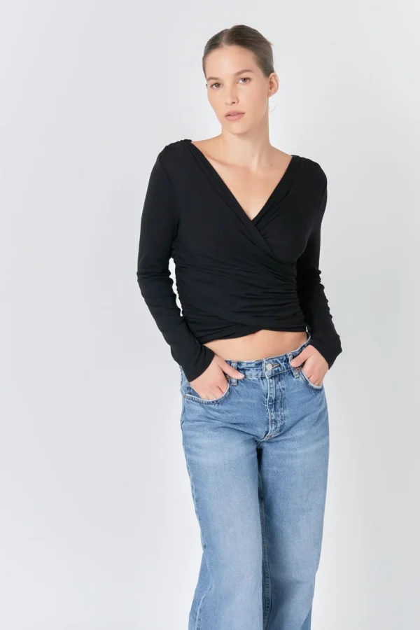 ENDLESS ROSE Sweaters & Knits | Tops*- Crossover Top