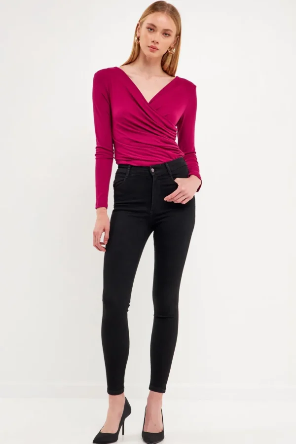 ENDLESS ROSE Sweaters & Knits | Tops*- Crossover Top