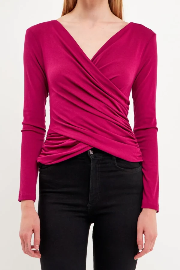 ENDLESS ROSE Sweaters & Knits | Tops*- Crossover Top