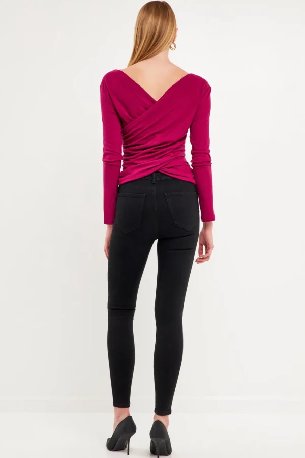 ENDLESS ROSE Sweaters & Knits | Tops*- Crossover Top