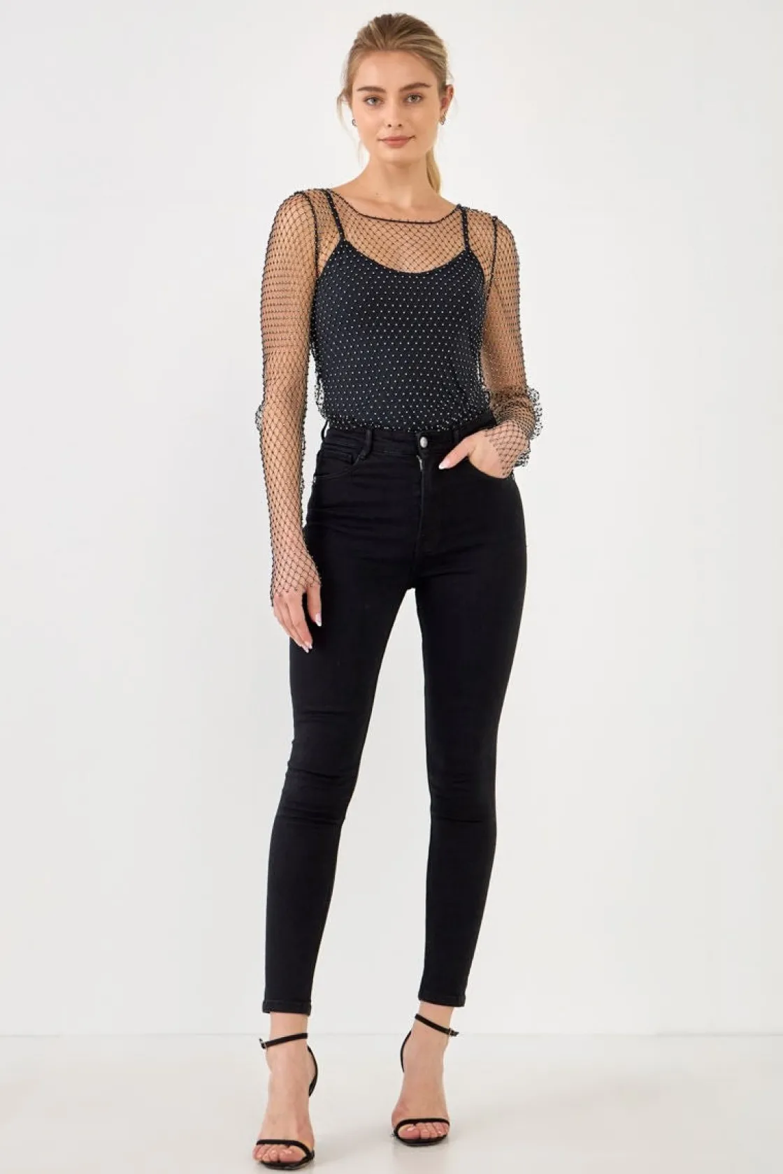 endless_rose__crystal_mes_4.webp ENDLESS ROSE Tops*- Crystal Mesh Top