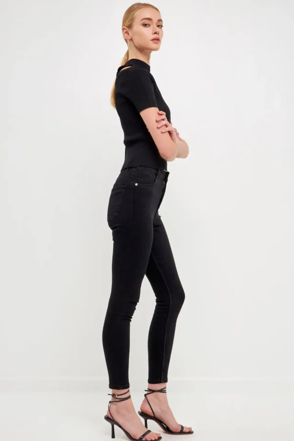 ENDLESS ROSE Sweaters & Knits | Tops*- Cut Out Knit Top