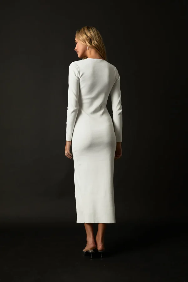 ENDLESS ROSE Bodycon Dresses | Sweaters & Knits*- Cut Out Long Sleeve Maxi Dress