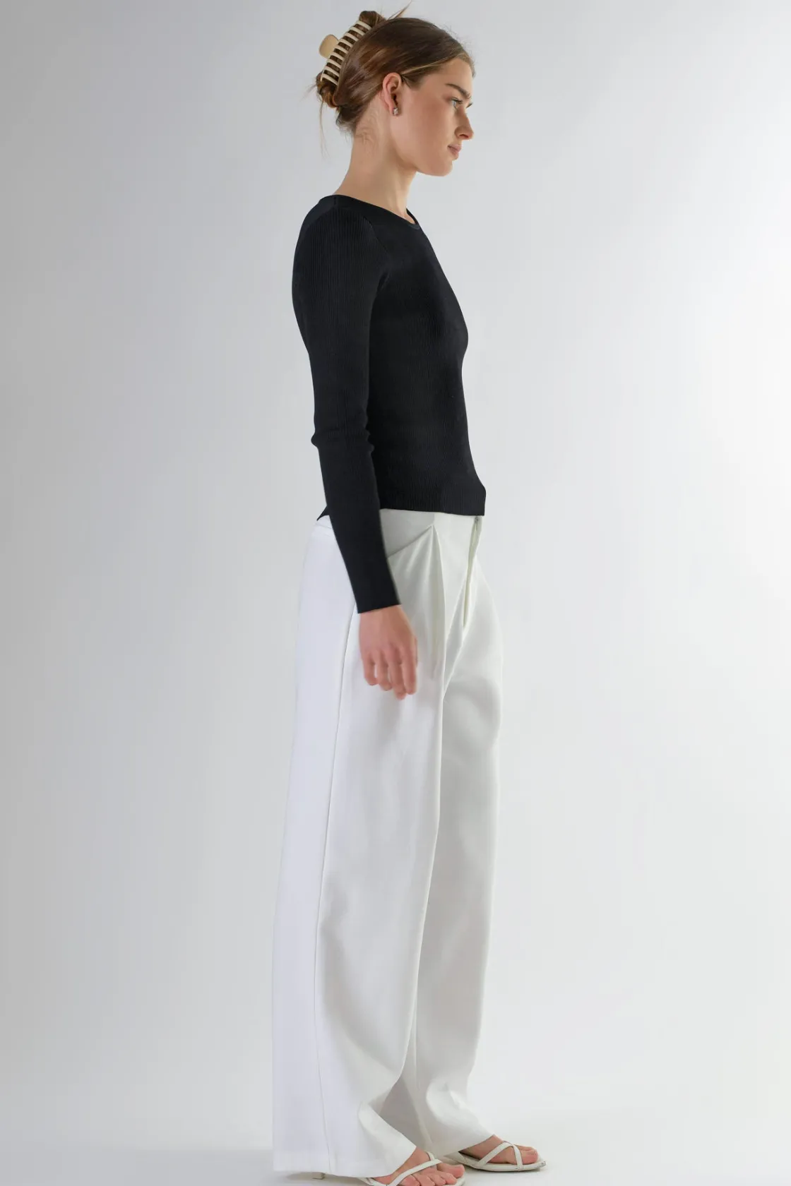 endless_rose__cut_out_one_11.webp ENDLESS ROSE Sweaters & Knits | Tops*- Cut Out One Shoulder Knit Top