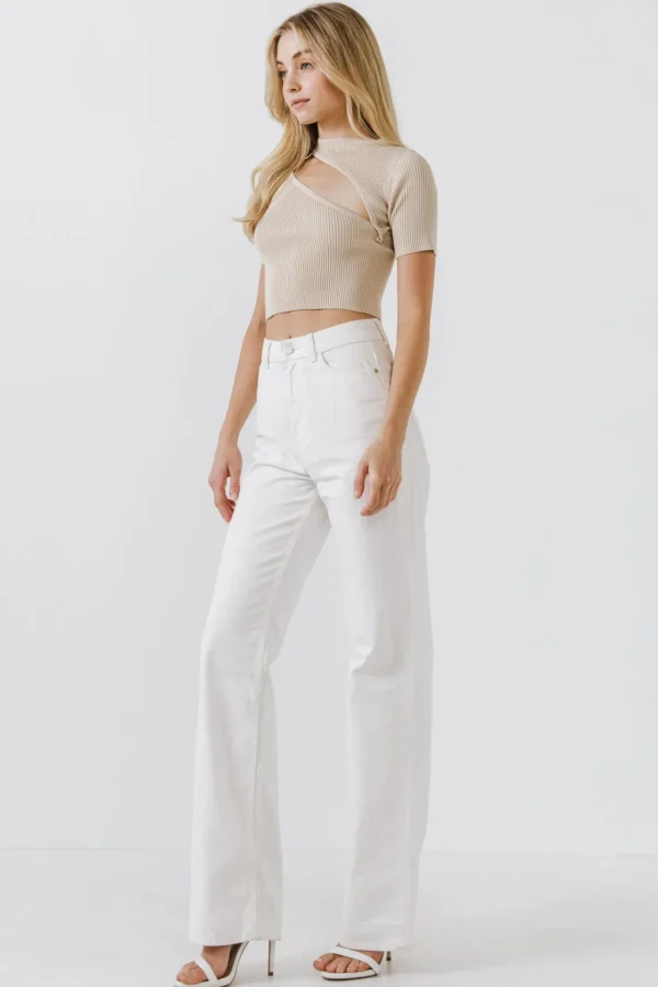 ENDLESS ROSE Sweaters & Knits | Tops*- Cut Out Sweater