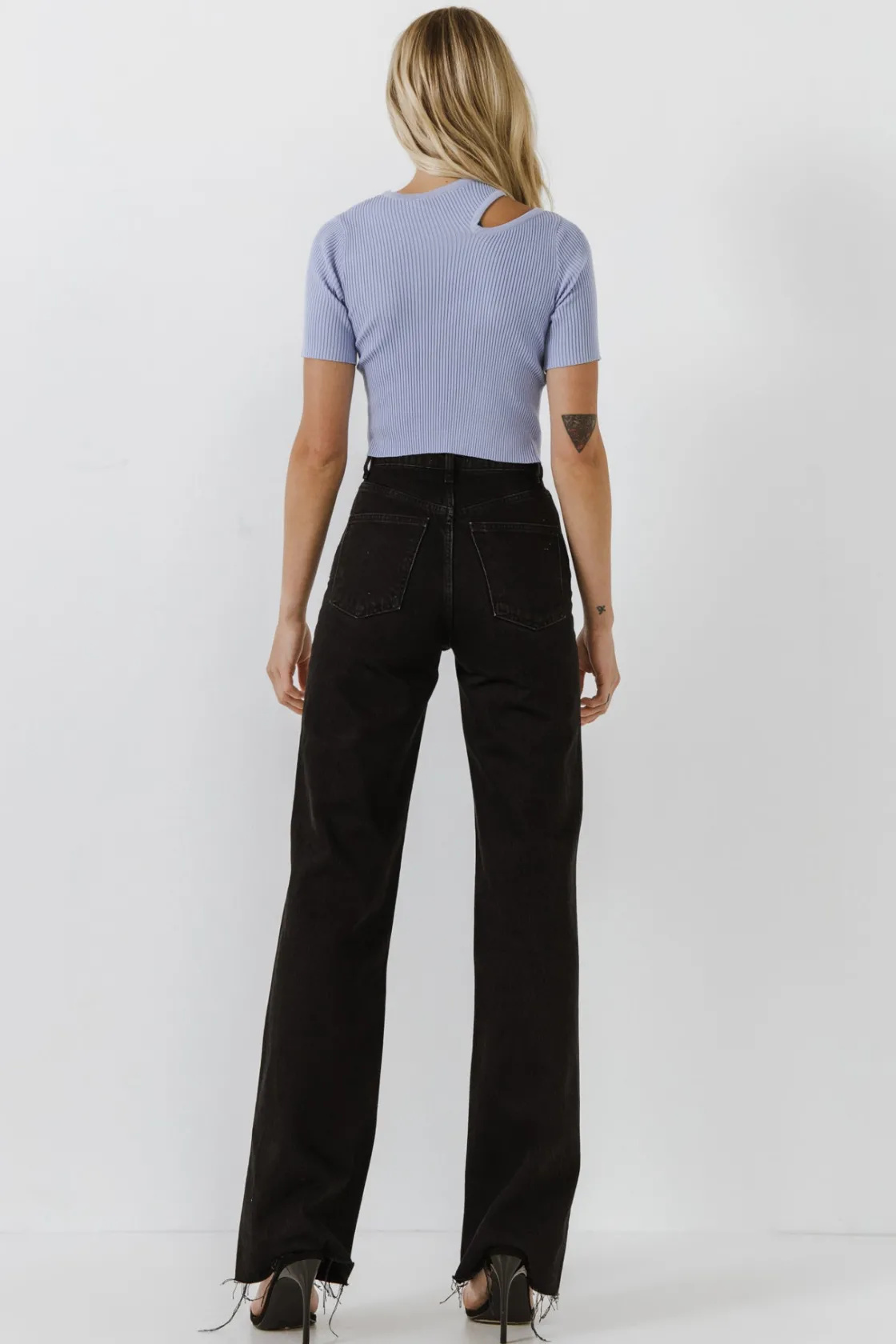 endless_rose__cut_out_swe_6-1.webp ENDLESS ROSE Sweaters & Knits | Tops*- Cut Out Sweater